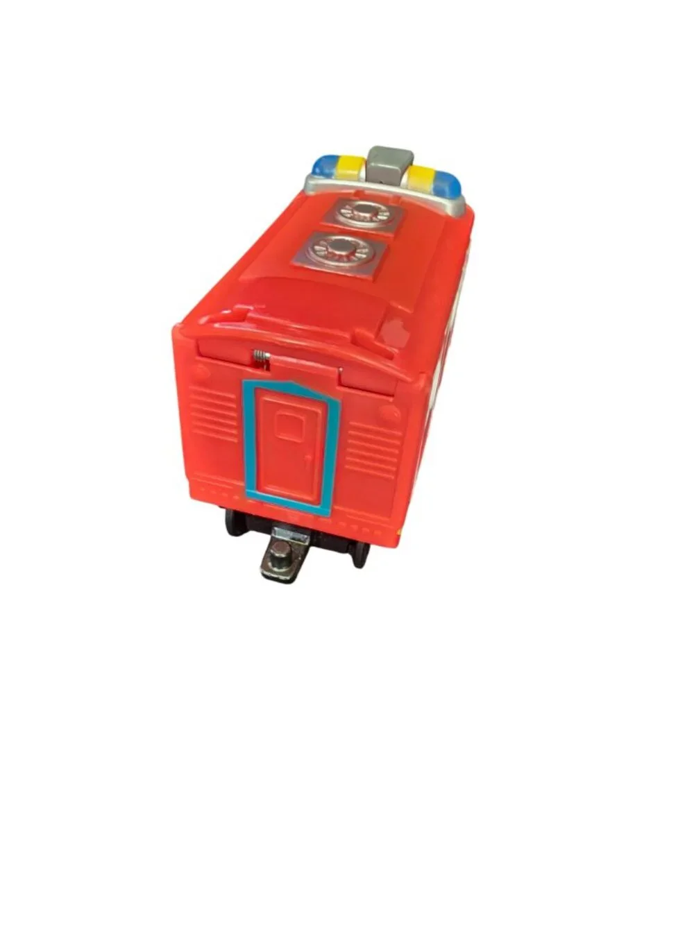 Chuggington Pop & Transform Deluxe Rescue Wilson Toy Train With Movable Crane Ar
